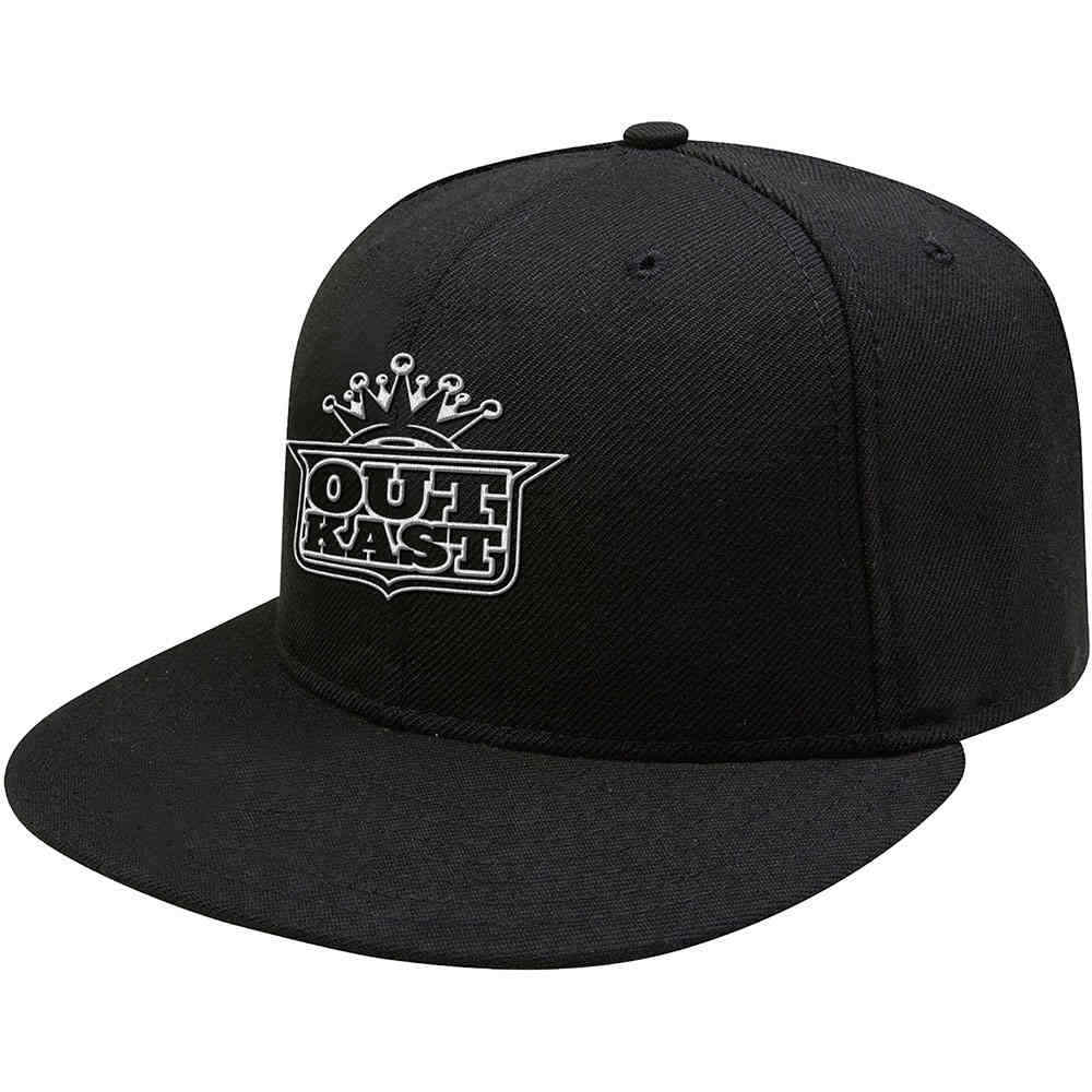 Outkast - White Imperial Crown Snapback Pet - Zwart